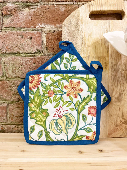 Pack of Two Blue Sussex Pot Holder/Stands
