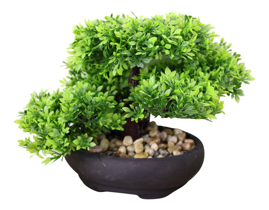 Eastern Style Faux Bonsai Tree in Boxwood Style