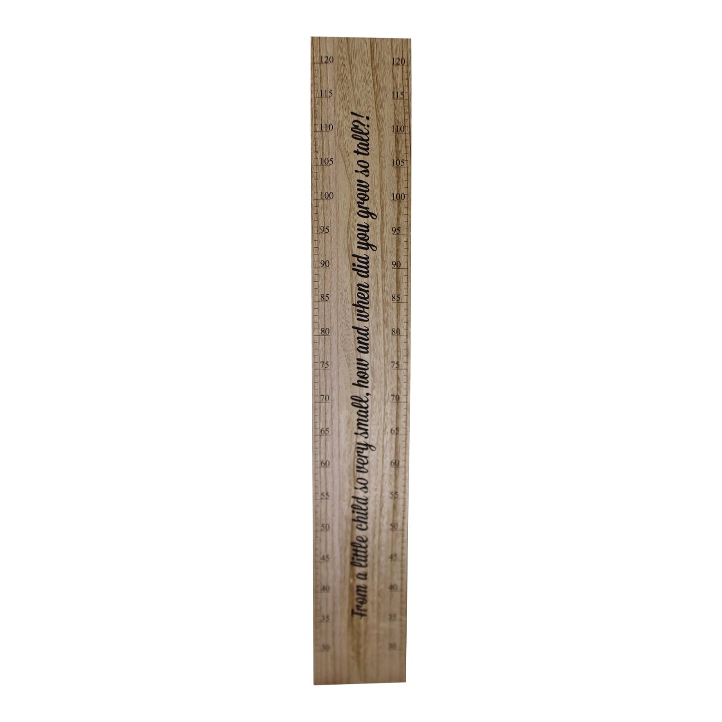 Height Chart Wall Plaque, How Did You Grow So Tall? (100cm) - UK Only