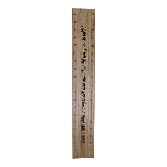 Height Chart Wall Plaque, How Did You Grow So Tall? (100cm) - UK Only