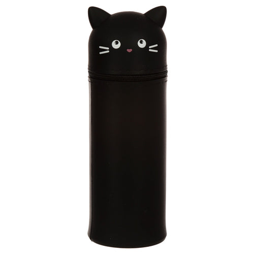 Feline Fine (Cat) Silicone Upright Pencil Case