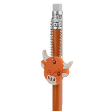 Highland Coo (Cow) - Pencil Set (2) with Charms