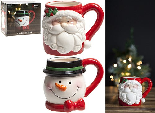 Santa or Snowman Mug