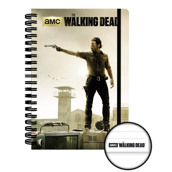 The Walking Dead A5 Prison Notebook