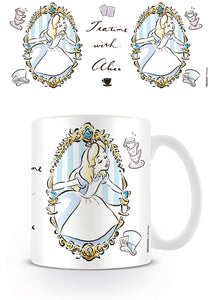 Disney Alice in Wonderland Looking Glass - 'Teatime' Mug