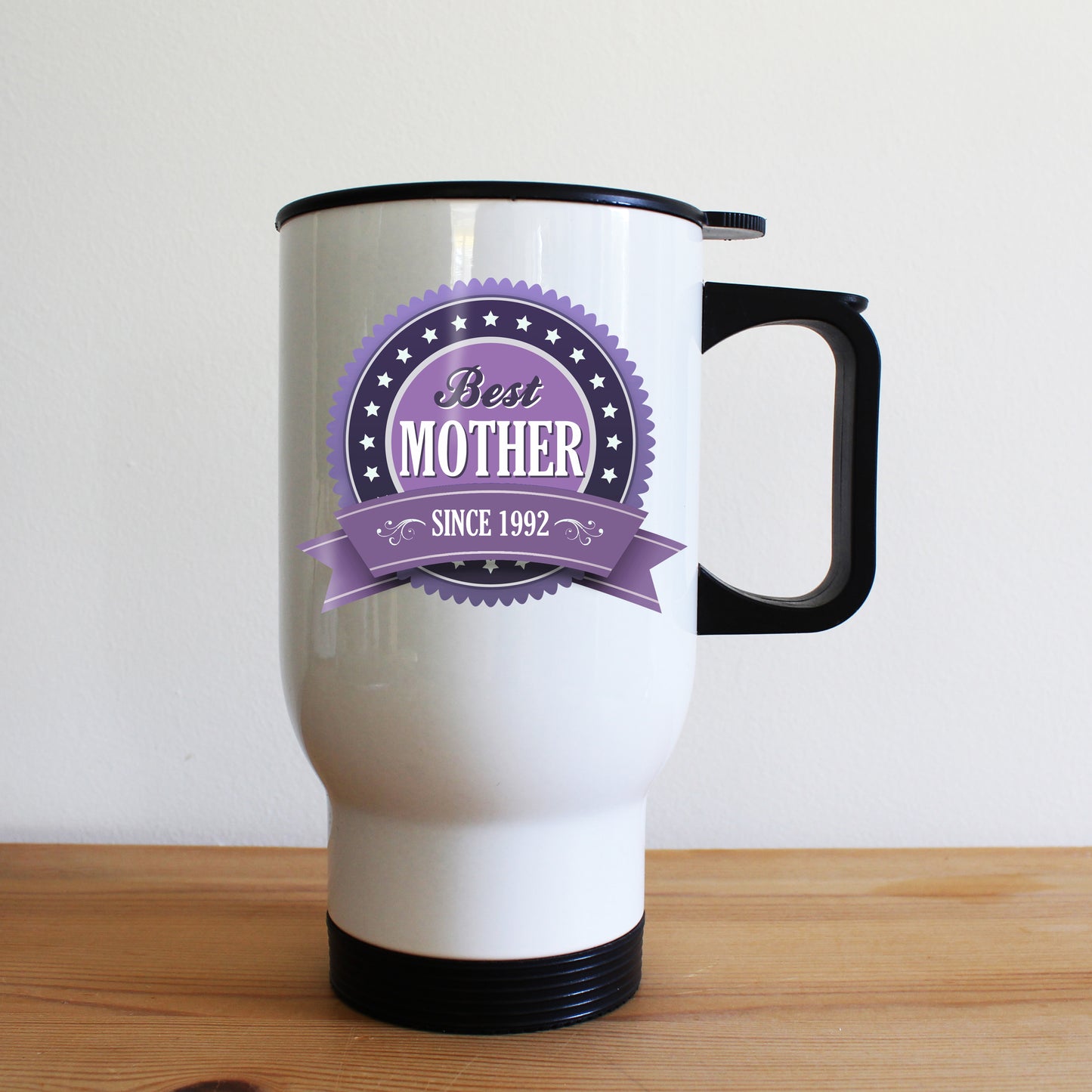 Personalised 'Best Mother Since' Metal Travel Mug