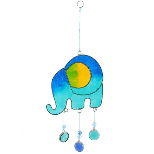 Elephant Suncatcher - various colours available