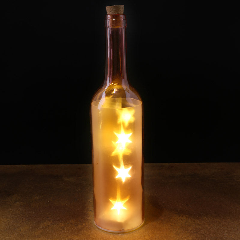 Reduced to Clear: Decorative Bottle with LED Lights