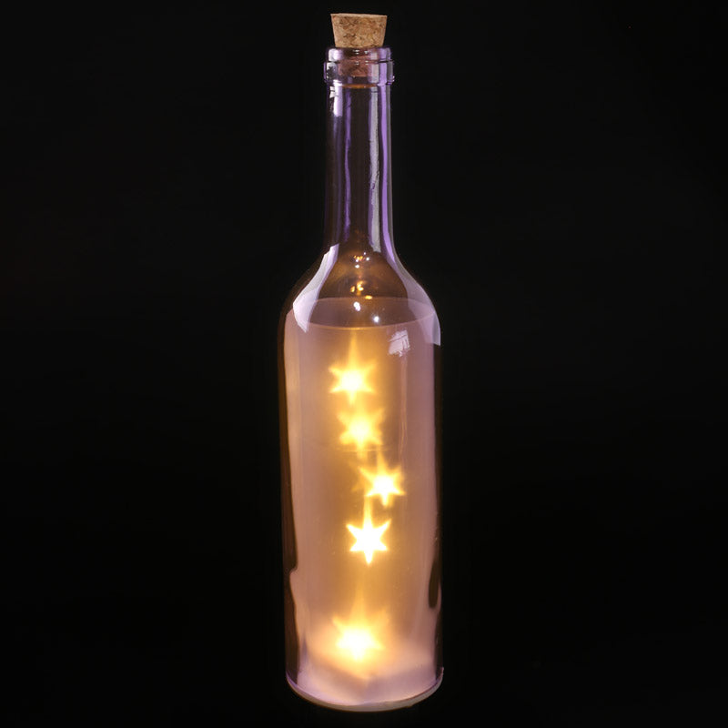 Reduced to Clear: Decorative Bottle with LED Lights