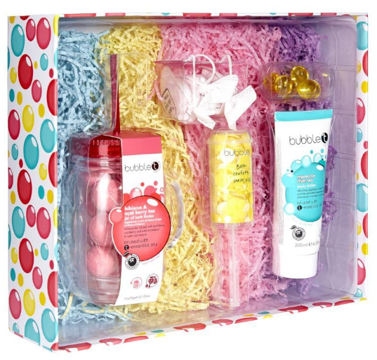 Bubble T Bath and Shower Parcel Gift Set