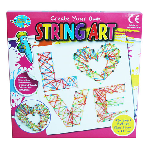 String Art (LOVE) Children's Craft Set