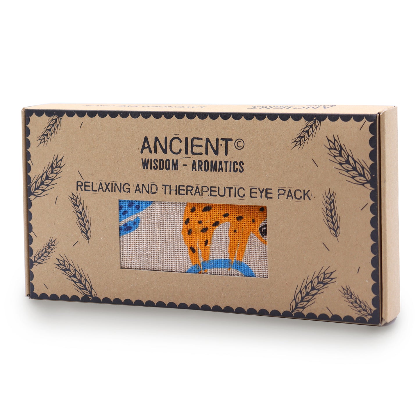 Lavender Natural Cotton and Juco Eye Pillow/Mask - Lazy Sloth (UK Only)
