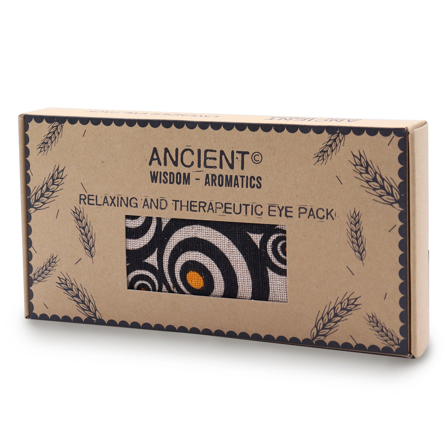 Lavender Natural Cotton and Juco Eye Pillow/Mask - Illusion (UK Only)
