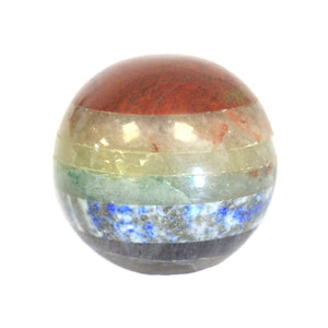 Gemstone Chakra (Rainbow) Sphere