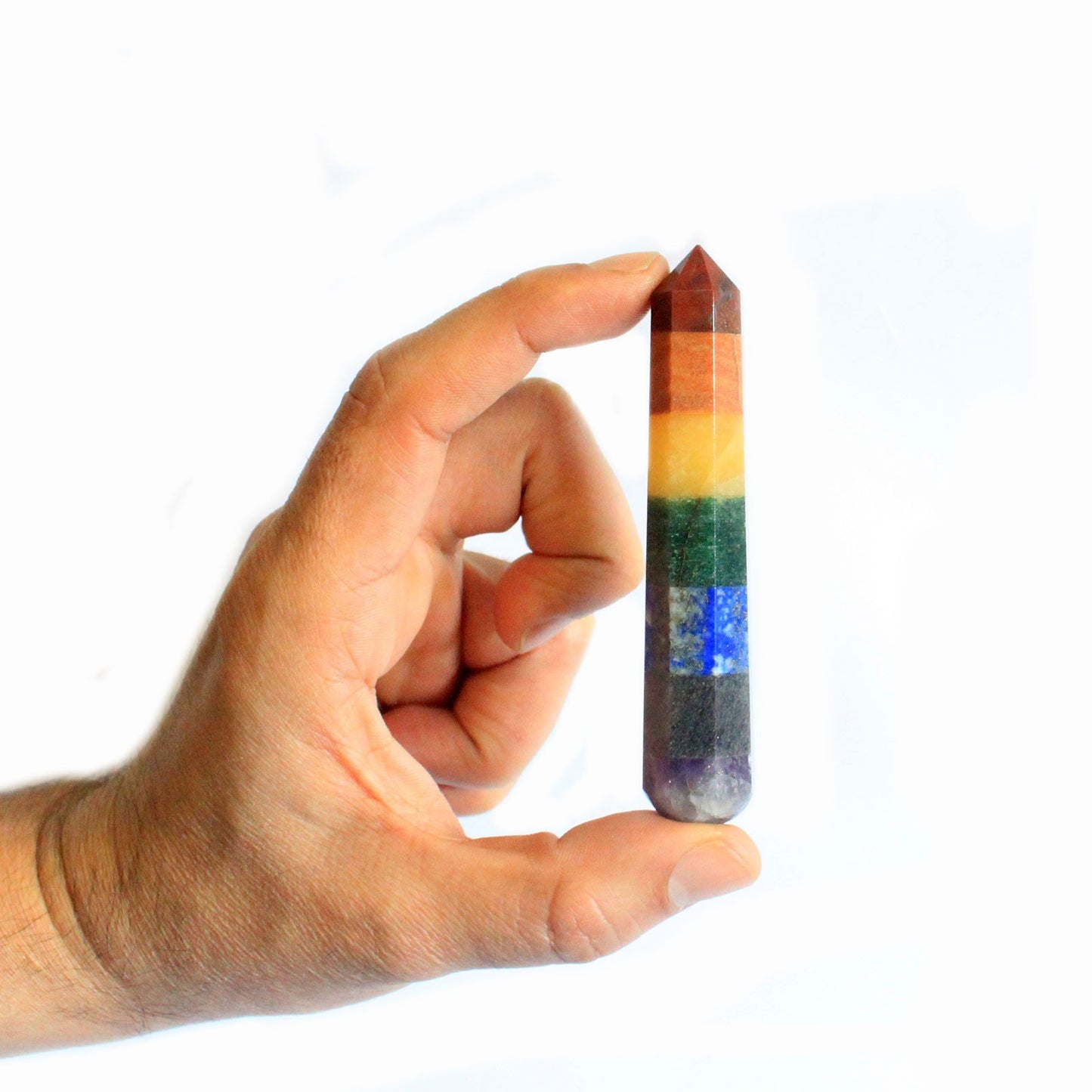 Gemstone Chakra (Rainbow) Wand