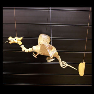 Handmade Coconut Dragon Mobiles - Several Styles available