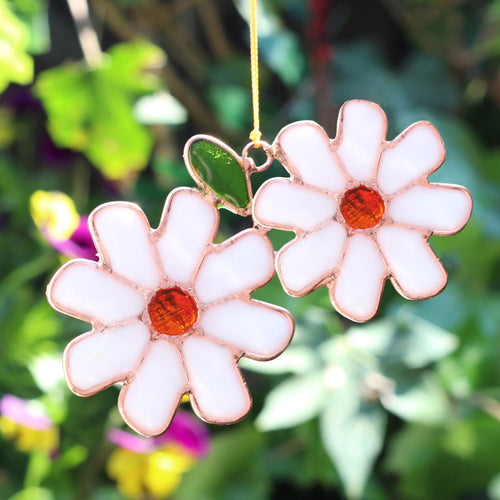Double Daisy Suncatcher