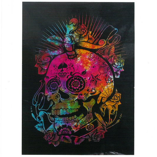 Cotton Art - Day of the Dead (Skull) Wall Hanging