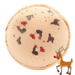 Reindeer and Red Nose (Christmas) Bath Bomb - Toffee & Caramel (UK Only)