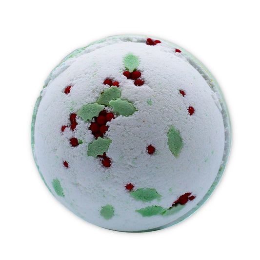 Christmas Bath Bomb - Holly Berry & Mistletoe (UK Only)