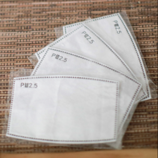 PM2.5 Face Mask Filter Insert x 4 - Adult or Child Size