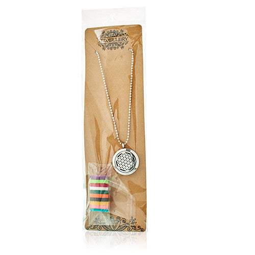 Aromatherapy Diffuser Necklace - 30mm (Various designs available)
