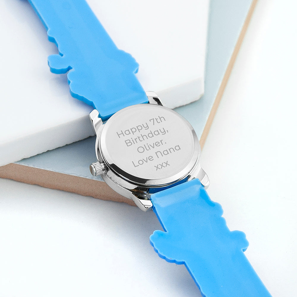 Childrens Personalised Rainbow Unicorn Watch