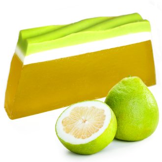 Tropical Paradise Handmade Soap Slice - Pomelo