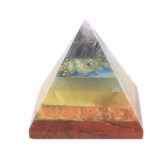 Gemstone Chakra (Rainbow) Pyramid