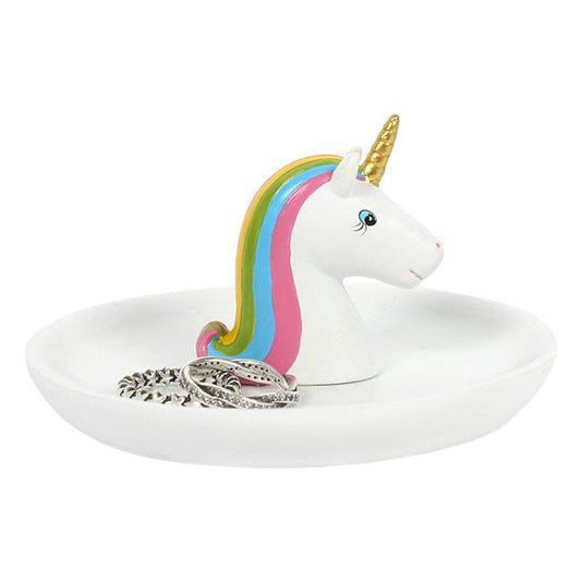 Rainbow Unicorn Ring Jewellery Dish