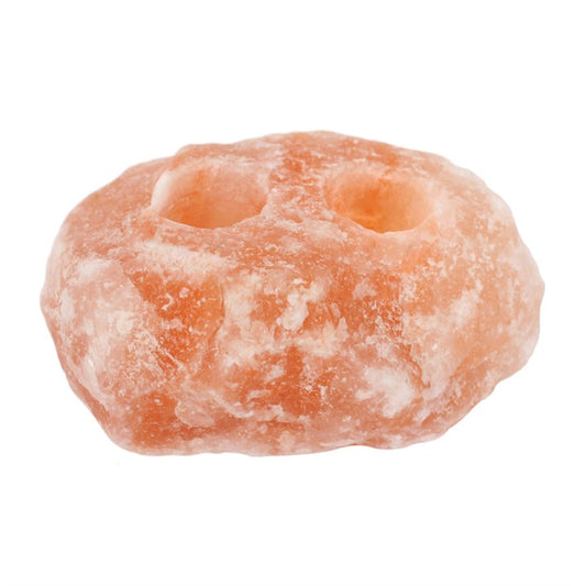 Himalayan Salt Duo tealight holder