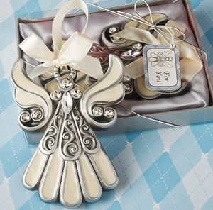 Shimmering Hanging Angel Ornament - Ideal for Christmas