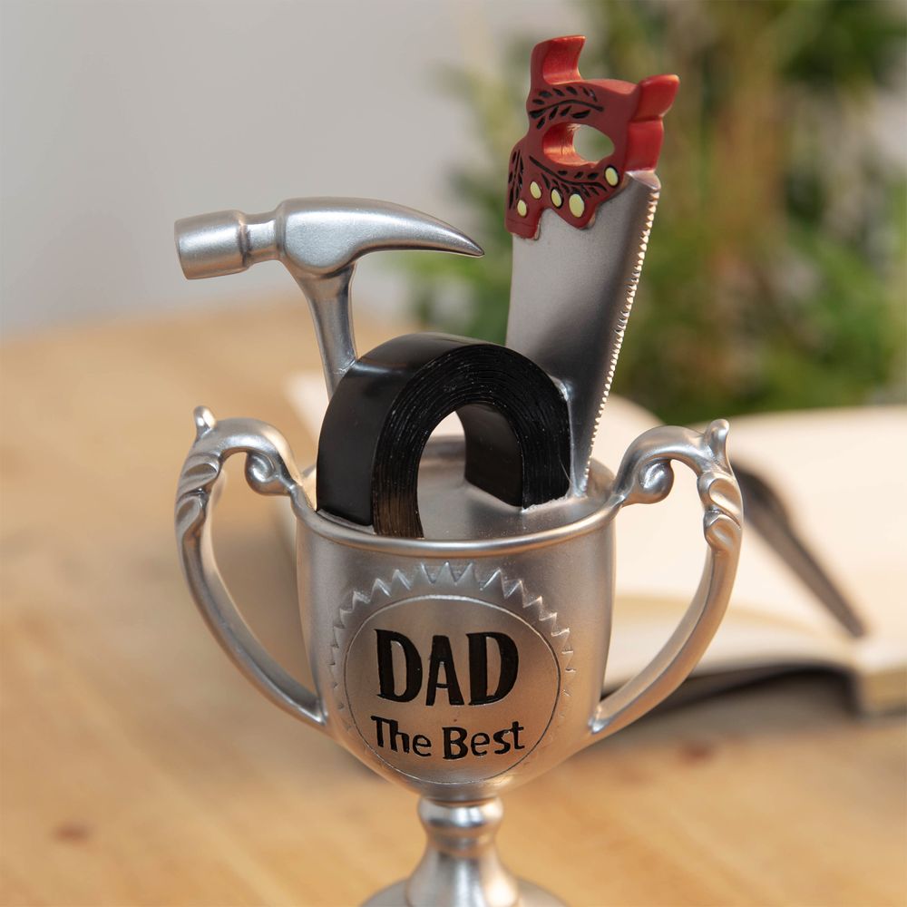 Dad - The Best Home Repair Handyman Trophy Ornament