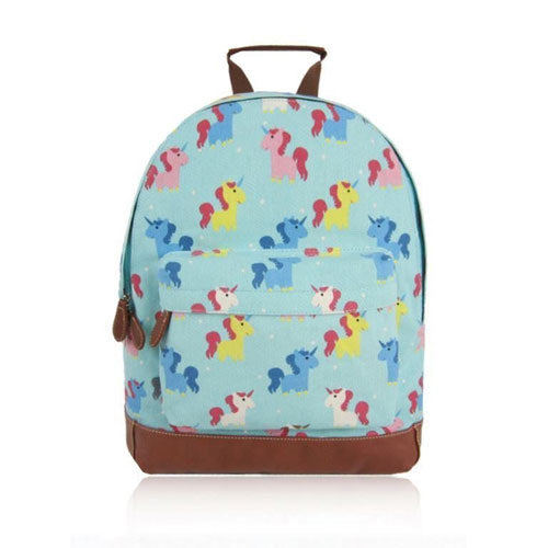 Unicorn Backpack - Available in Grey or Dark Blue