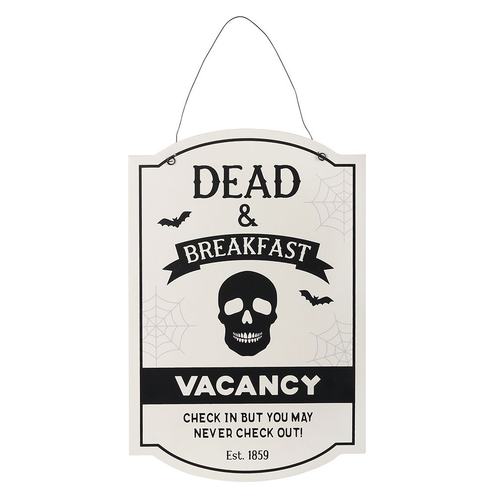 30cm Dead and Breakfast Hanging Sign