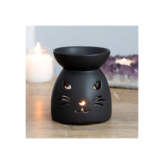 Black Cat Cut Out Oil/Wax Melt Burner