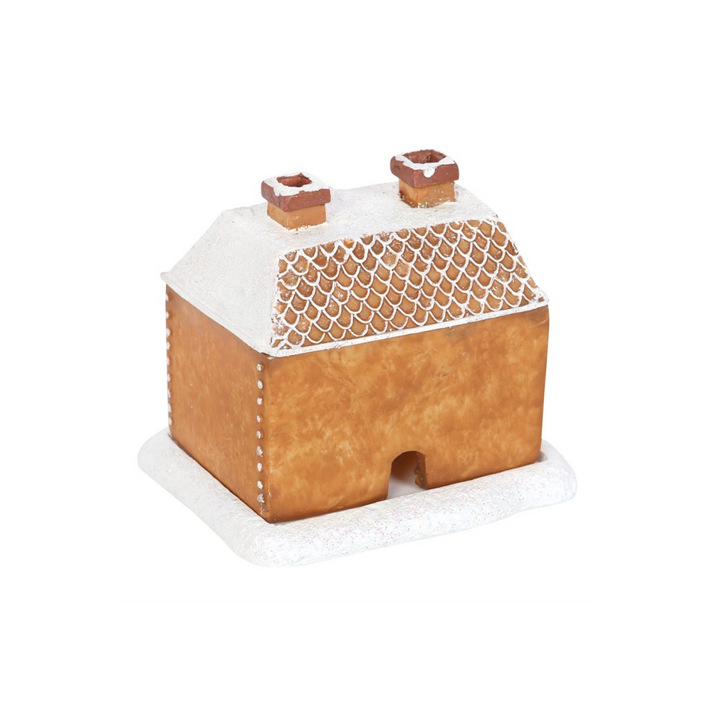 Christmas Gingerbread House Incense Cone Burner