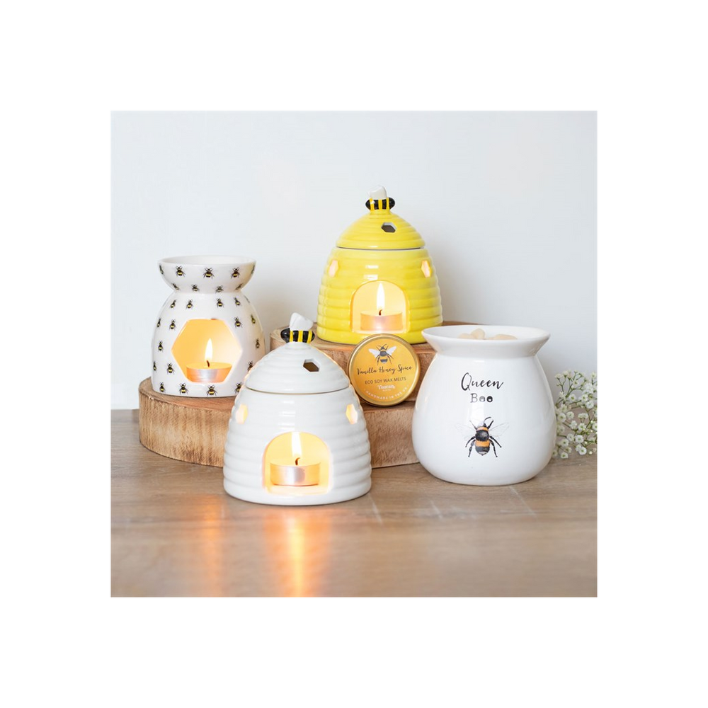 Yellow Beehive Oil/Wax Melt Burner