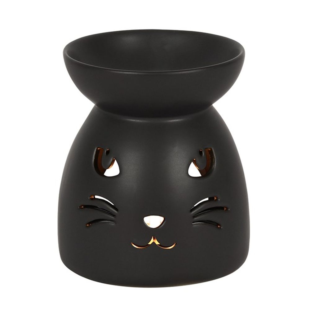 Black Cat Cut Out Oil/Wax Melt Burner