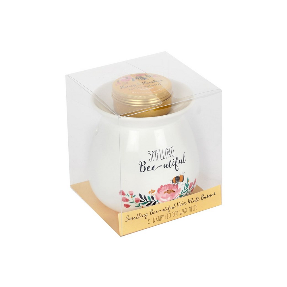 Large 'Smelling Bee-utiful' Wax Melt Burner Gift Set