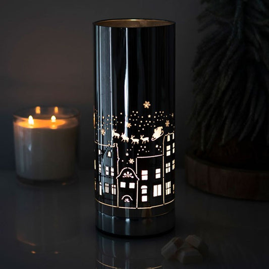 Christmas Village Electric Aroma Lamp - Use with oil or wax melts