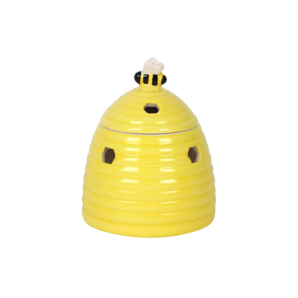 Yellow Beehive Oil/Wax Melt Burner