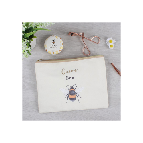 Queen Bee Makeup Bag