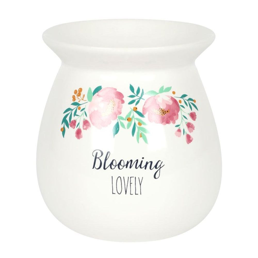 Large 'Blooming Lovely' Wax Melt Burner Gift Set