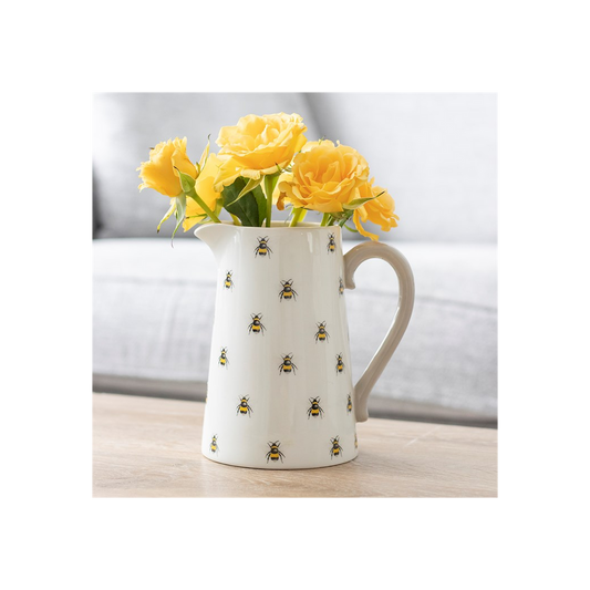 Bee Ceramic Flower Jug