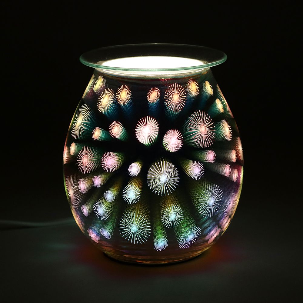 3D Starburst Light Up Electric Oil/Wax Melt Burner