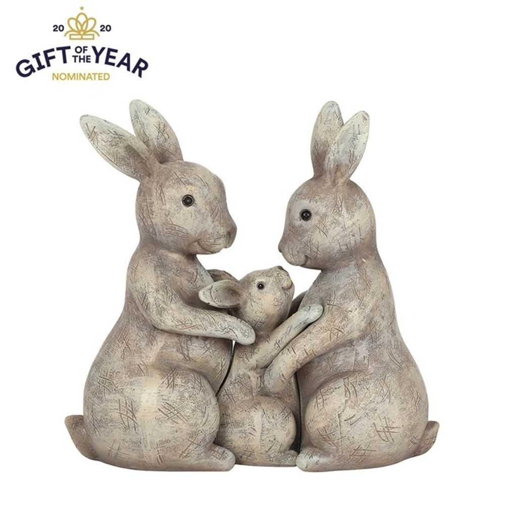 Fluffle Family Bunny (Rabbit) Trio Ornament(s)