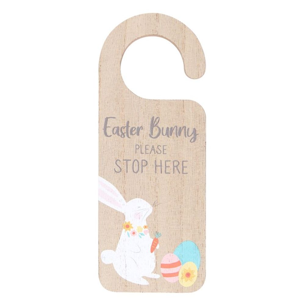 Easter Bunny (Rabbit) Stop Here Door Hanger