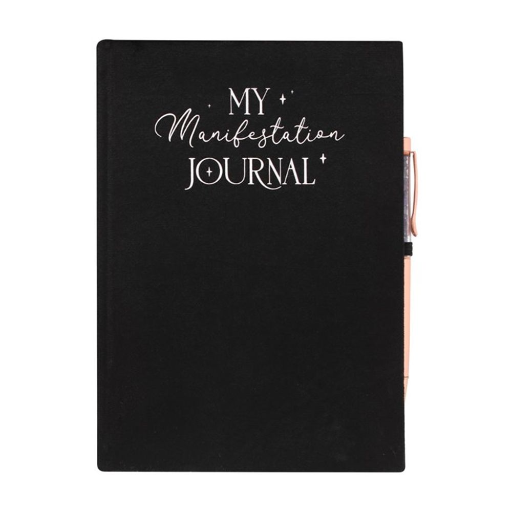Manifestation Journal (A5) with Amethyst Pen