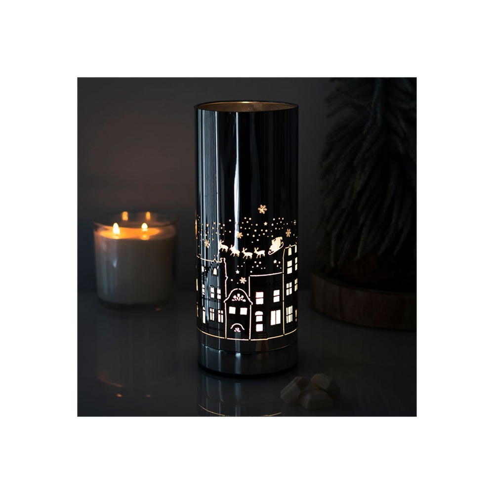 Christmas Village Electric Aroma Lamp - Use with oil or wax melts